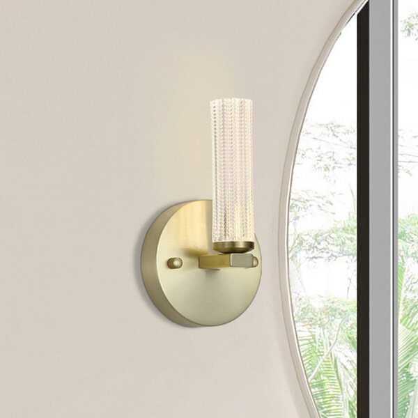 Searchlight Applique da parete Aberdeen, dimmerabile, Ottone / Oro, Bagno, Metallo, Applique
