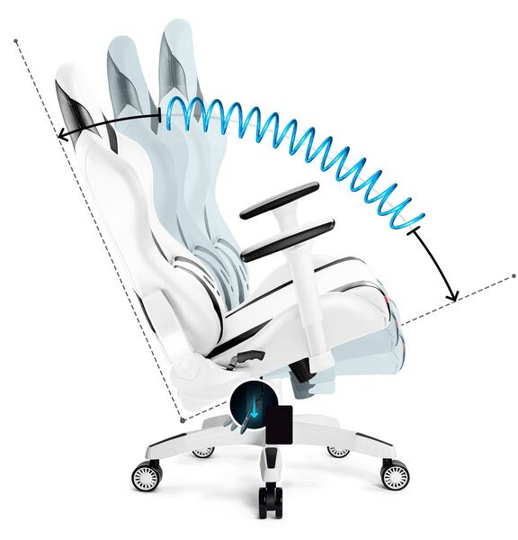 Sedia da gaming Diablo X-Horn 2.0 Normal Size: Bianco Nero