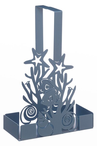 Arti e Mestieri Porta bicchieri moderno a tema marino con coralli e pesci - Nettuno