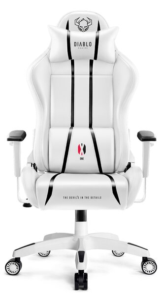 Sedia da gaming Diablo X-One 2.0 King Size: Bianco-Nero