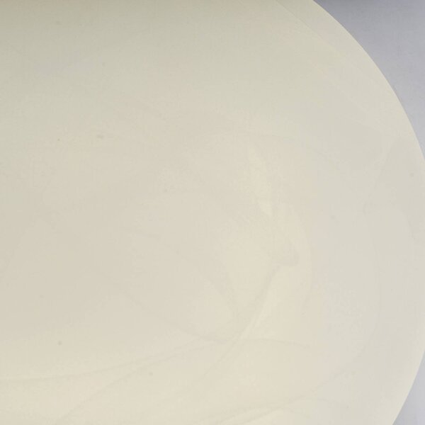 Searchlight Plafoniera a LED Maya, Bianco / Opale, Soggiorno / Sala da pranzo, Plastica, Moderno, Plafoniera LED