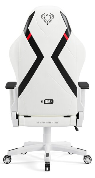 Sedia da gaming Diablo X-Horn 2.0 King Size: bianco-nero