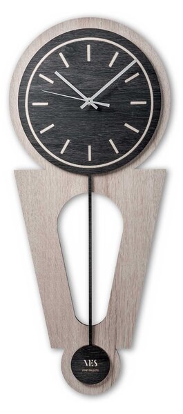 Ves Design Orologio da parete in legno dal design moderno per salotto  Swing - Istanti