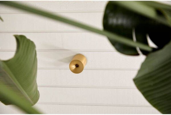 LOOM DESIGN plafoniera LED Nyx, ottone, IP54 dimmerabile, Ottone / Oro, Bagno, Alluminio, Moderno, Plafoniere LED