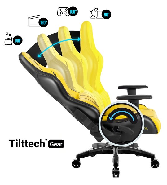 Sedia da gaming Diablo X-One 2.0 Normal Size: Electric Yellow