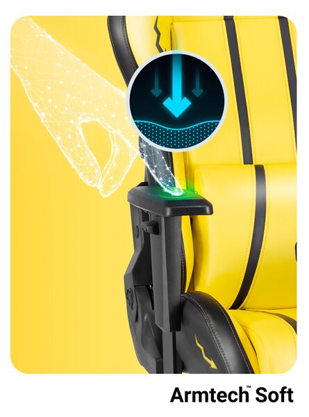 Sedia da gaming Diablo X-One 2.0 Normal Size: Electric Yellow