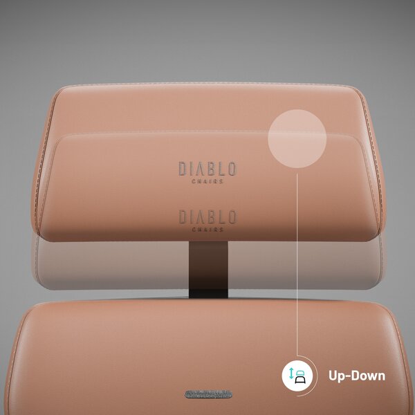 Sedia da scrivania Diablo V-Modular: Sugar Brown