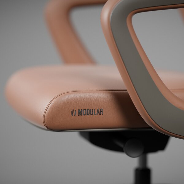Sedia da scrivania Diablo V-Modular: Sugar Brown