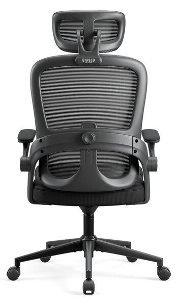 Sedia da ufficio ergonomicaDiablo V-Light: nera