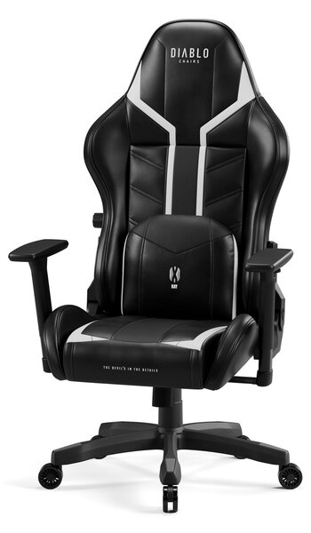 Sedia gaming Diablo X-Ray 2.0 Small Size, Bianco e nero