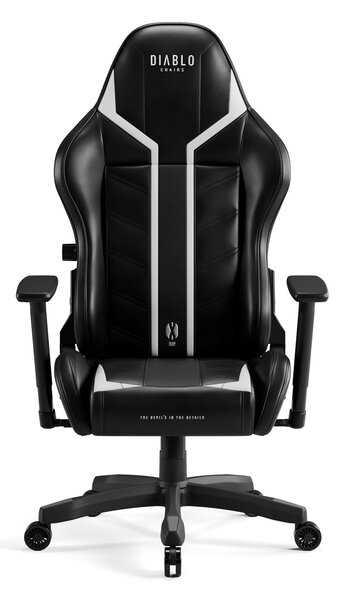 Sedia gaming Diablo X-Ray 2.0 Small Size, Bianco e nero
