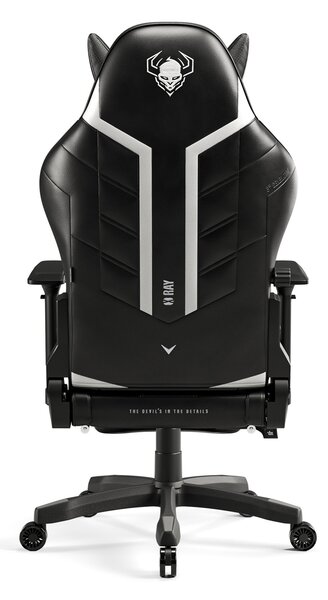 Sedia gaming Diablo X-Ray 2.0 Small Size, Bianco e nero