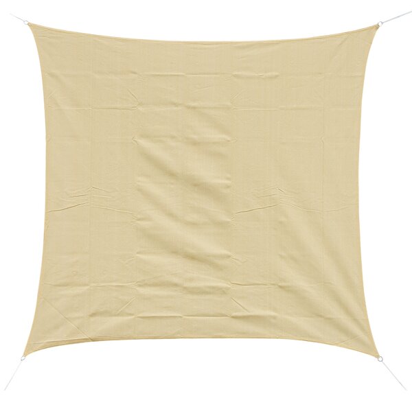 Outsunny Vela Ombreggiante Impermeabile Anti-Raggi UV in HDPE Traspirante, Tenda Parasole Pieghevole,Vela per Giardino Quadrata 360x360cm| Aosom Italy