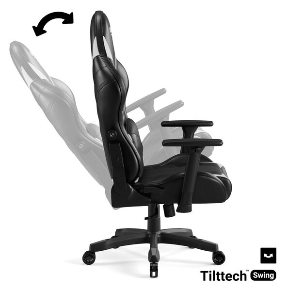 Sedia gaming Diablo X-Ray 2.0 Small Size, Bianco e nero