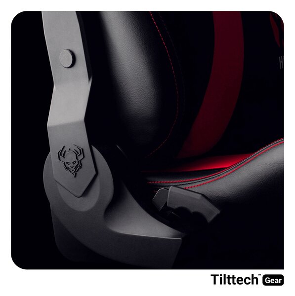 Sedia da scrivania Diablo X-Horn 2.0 Small: Nero-Rosso