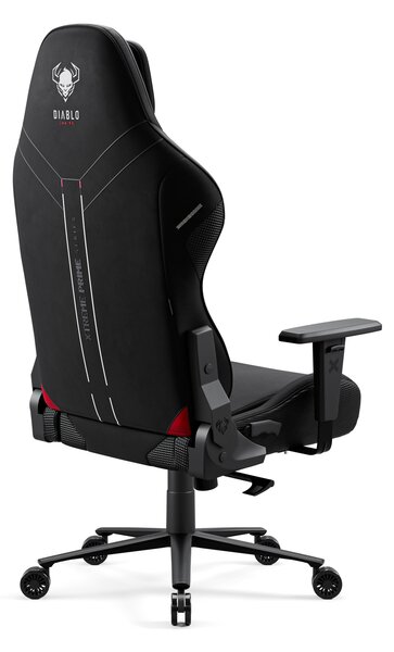 Sedia da gaming nera Diablo X.One Prime, Normal Size, Burned black