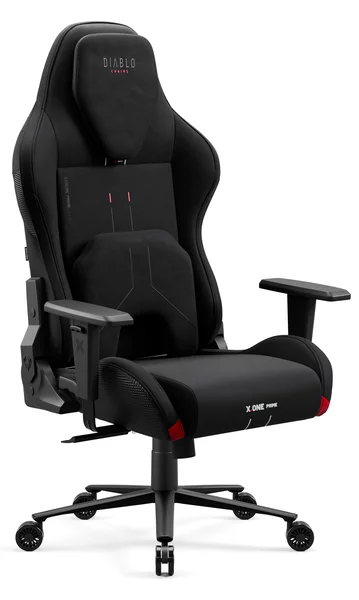 Sedia da gaming nera Diablo X.One Prime, Normal Size, Burned black