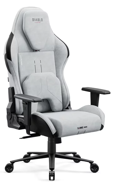 Sedia da gaming grigia Diablo X.One Prime, Normal Size, Nightwolf Moon