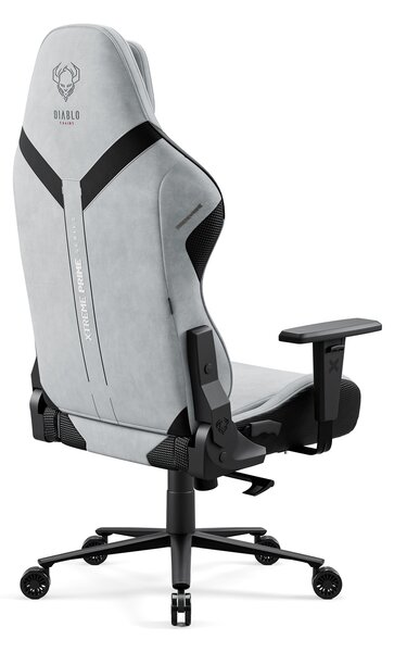 Sedia da gaming grigia Diablo X.One Prime, Normal Size, Nightwolf Moon