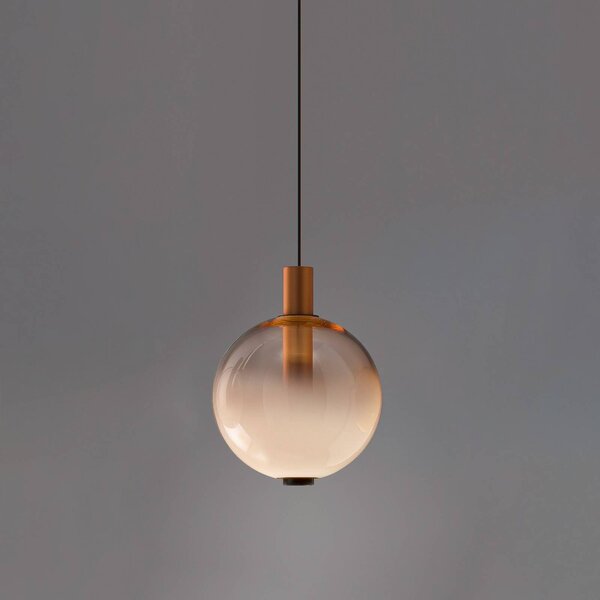 OLEV Lampada a sospensione in vetro Beam Stick Nuance, dimmerabile, Violetto / Fucsia / Rosa, Soggiorno / Sala da pranzo, Vetro, Design, Lampada a sospensione