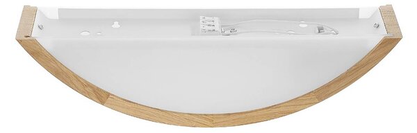 Applique Cleo D1DR410 TEMAR LIGHTING, dimmerabile, Legno chiaro, Soggiorno / Sala da pranzo, Legno, Moderno, Applique