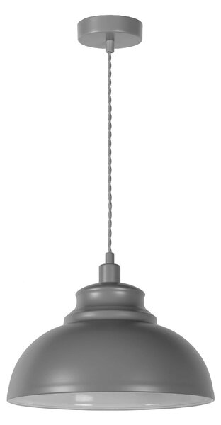 Lucide Lampada a sospensione dal design moderno con paralume in metallo a  campana Isla Metallo Grigio E14 40W 1 Lampadina Sospensioni Moderne  Sospensioni per Cucina,Sospensioni per Ingresso,Sospensioni per  Soggiorno,Sospensioni per Ufficio