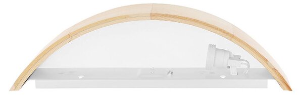 Applique Cleo D1DR410 TEMAR LIGHTING, dimmerabile, Legno chiaro, Soggiorno / Sala da pranzo, Legno, Moderno, Applique