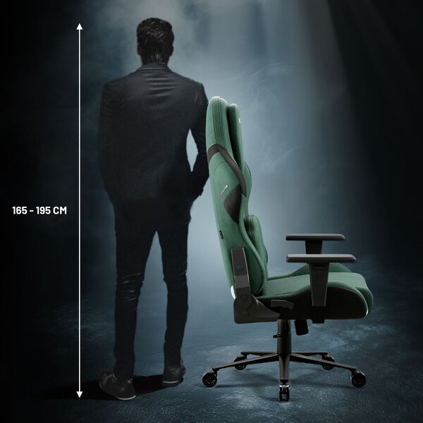 Sedia gaming verde Normal Size: Diablo X-One Prime Forest Green