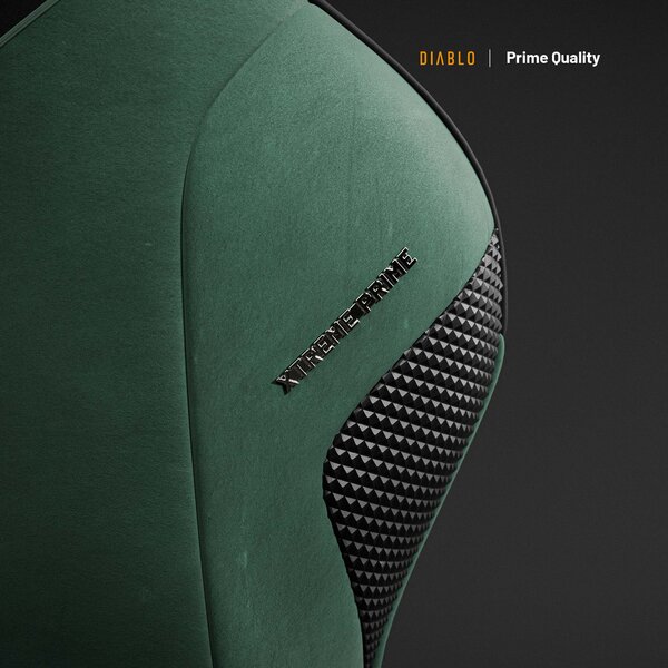 Sedia gaming verde Normal Size: Diablo X-One Prime Forest Green
