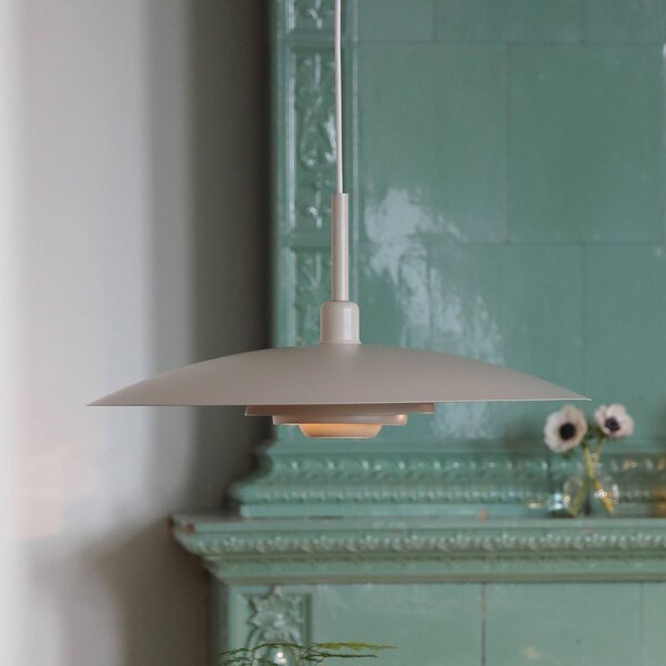 Markslöjd Lampada a sospensione Piny, Crema / Ambra, Soggiorno / Sala da pranzo, Metallo, Moderno, Lampada a sospensione