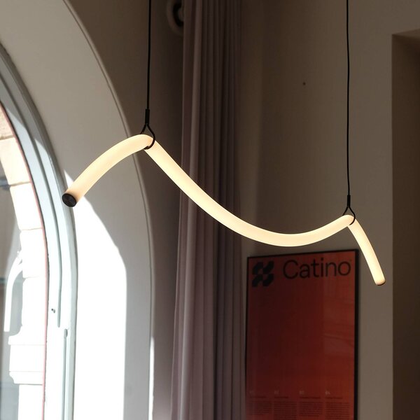Markslöjd Lampada a sospensione Melt, dimmerabile, Bianco / Opale, Soggiorno / Sala da pranzo, Plastica, Moderno, Lampada a sospensione