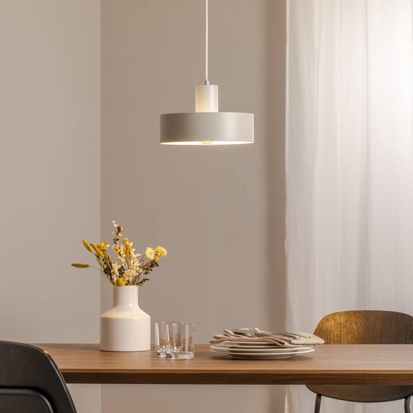 Lampada a sospensione Rif M SIGMA, dimmerabile, Crema / Ambra, Soggiorno / Sala da pranzo, Metallo, Moderno, Lampada a sospensione