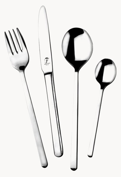 Set di 30 posate in acciaio inox lucido Artus, 6 persone