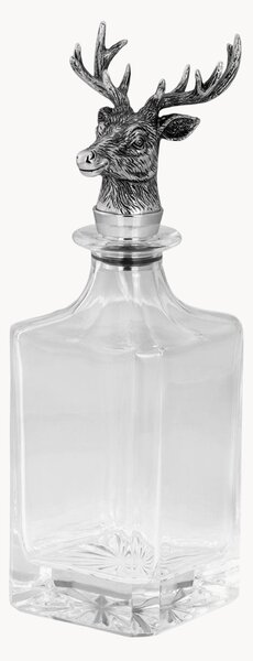 Decanter decorativo placcato in argento Walden