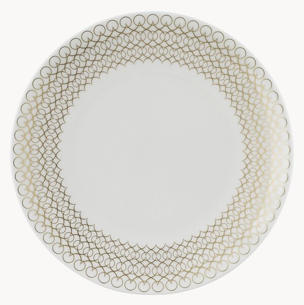 Set di 6 piatti da dessert in Bone China Jade