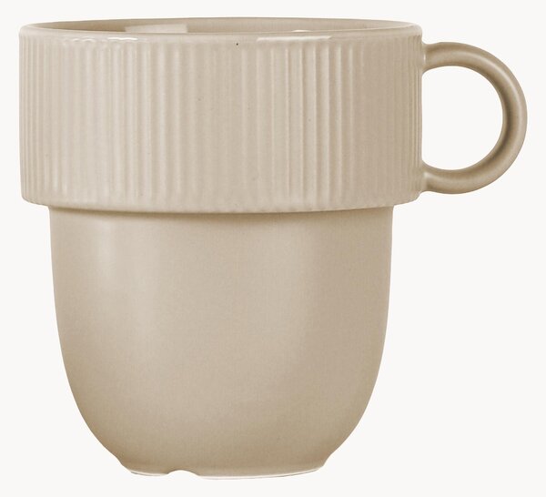 Set di 6 tazze in New Bone China Inka