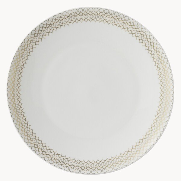 Set di 6 piatti piani in Bone China Jade