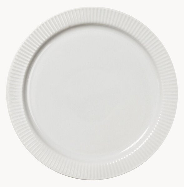 Set di 6 piatti da dessert in New Bone China Inka