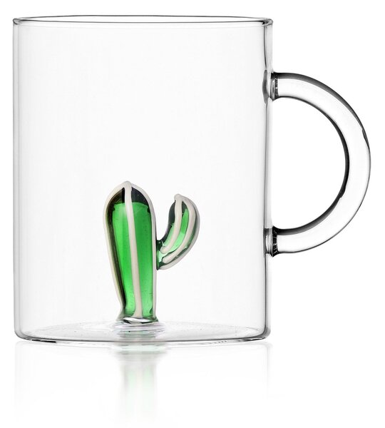 Ichendorf Mug in vetro con catus - Desert Plant