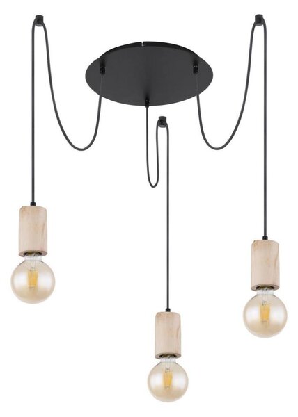 Globo 54032-3H - Lampadario a sospensione con filo JOSEBA 3xE27/60W/230V ragno