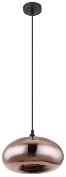 Globo 15571HC - Lampadario su filo SELLY 1xE27/60W/230V rame