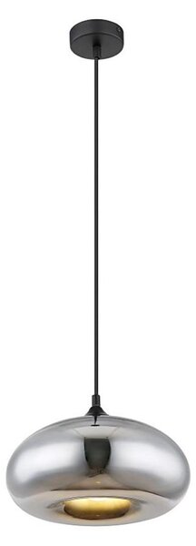 Globo 15571H - Lampadario su filo SELLY 1xE27/60W/230V cromo luminoso