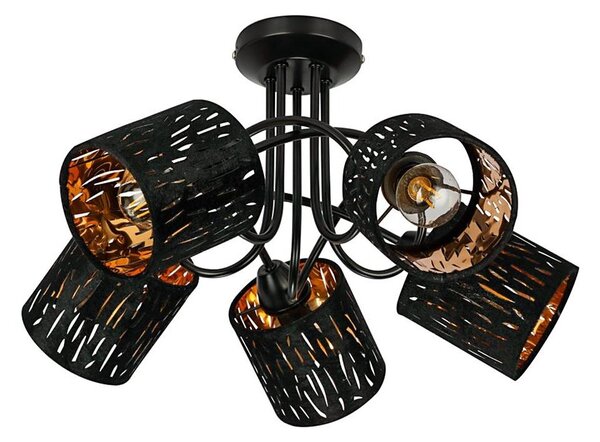 GLOBO 15264-5D - Lampadario fisso TUXON 5xE14/25W/230V