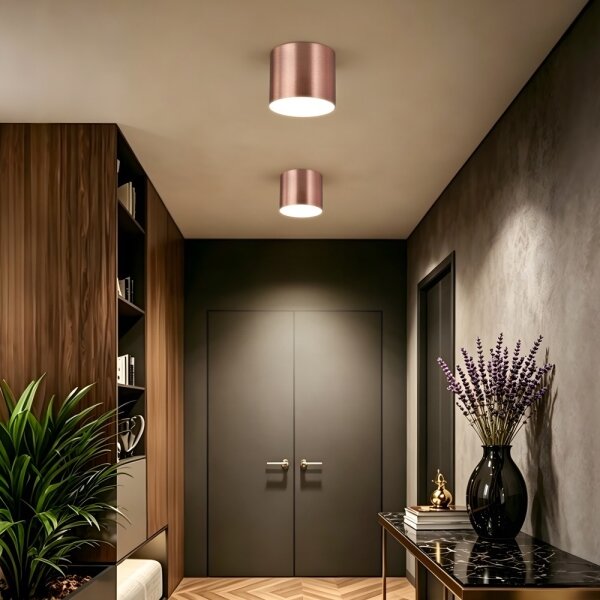 Immax NEO 07320L - Plafoniera LED dimmerabile RONDATE 32W/230V 16,5 cm Wi-Fi Tuya rosa