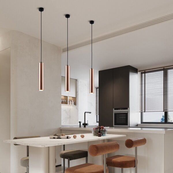 Immax NEO 08306L - Sospensione a cavo PUNTO 1xGU10/9W/230V oro rosa