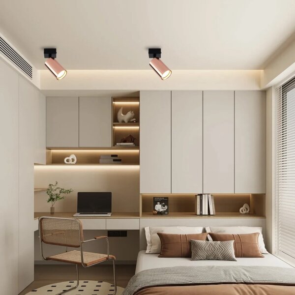 Immax NEO 08301L - Faretto PUNTO 1xGU10/9W/230V oro rosa