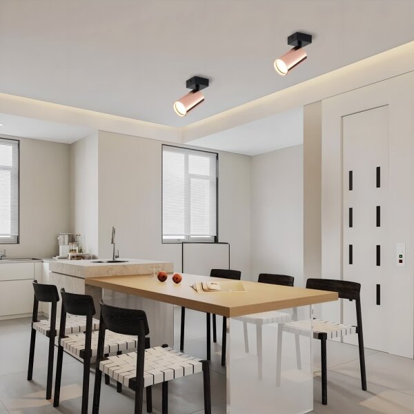 Immax NEO 08301L - Faretto PUNTO 1xGU10/9W/230V oro rosa