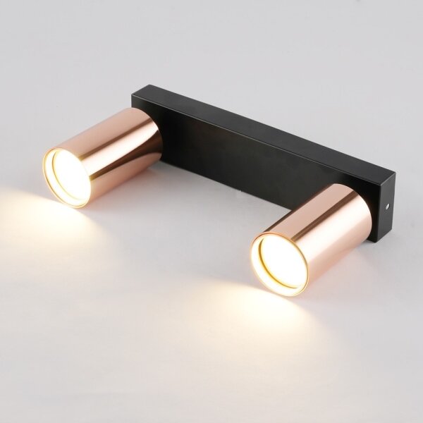 Immax NEO 08302L - Faretto PUNTO 2xGU10/9W/230V oro rosa