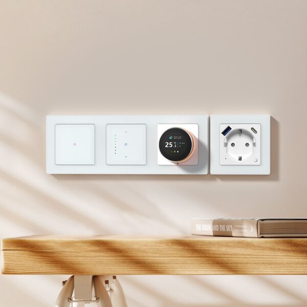Immax NEO 07551L - Interruttore intelligente per il controllo di tapparelle e tende a rullo 230V