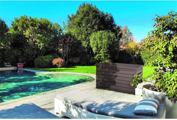 Contenitore da giardino in plastica marrone Ontario - Keter